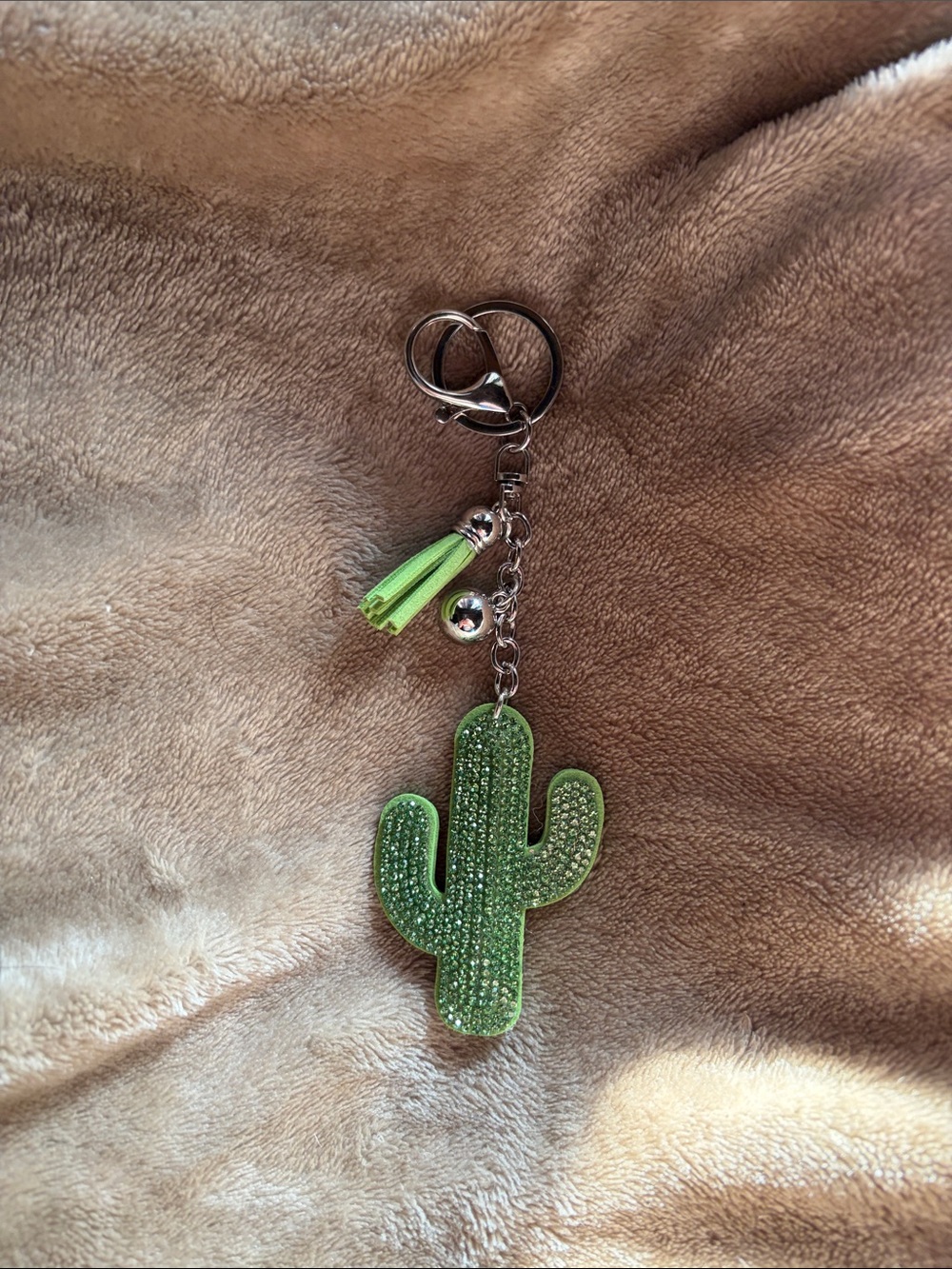 Cactus bag charm/key chain - Picture 1 of 2